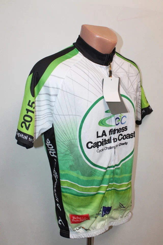 Funkier Cycling Jersey Shirt Cycle Bike Size XL Tags 20th Anniversary Ride Adult - Image 3 of 4