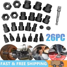 26x Heavy-duty Damaged Screw Extractor Set Easy Out Broken Bolt Remover Kit New 26x Heavy-duty Damaged Screw Extractor Set Easy Out Broken Bolt Remover Kit New