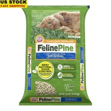 Natural Non-Clumping Cat Litter Pine Pellets Odor Control Lightweight Low Dust