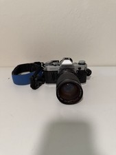 Canon AE-1 35mm SLR Film Camera w/ 80-200mm Macro Zoom Lens Strap