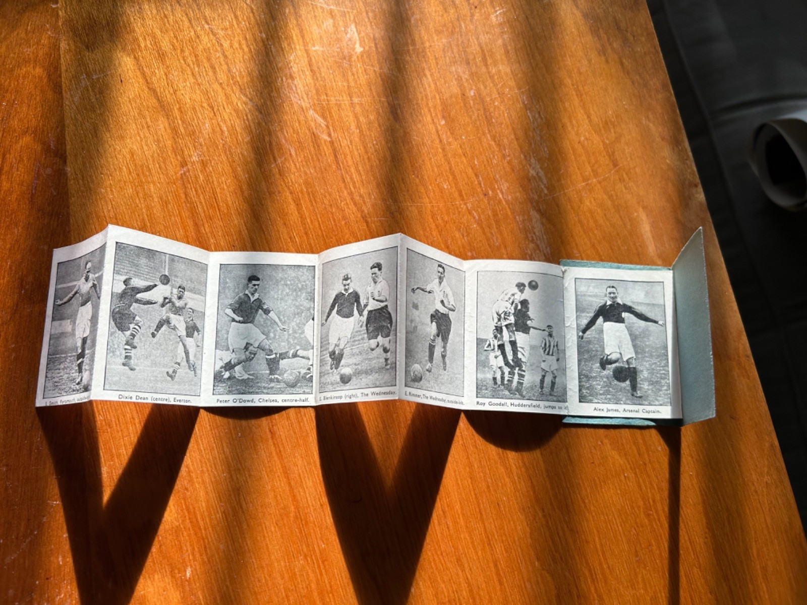 6 Vintage Soccer Football Cards 1936 PSA Grades these Hand Cut.