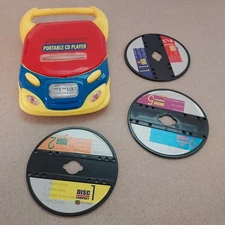 Avon My First CD Player with Three Discs Plays 50 Songs Tested Works Preschool