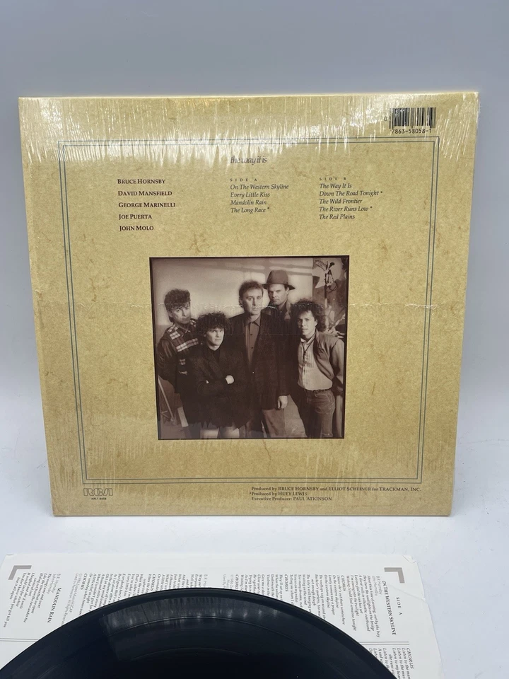 Bruce Hornsby And The Range - The Way It Is - Vinyl LP 1986 NFL1-8058 EX/EX Foto 3 de 3