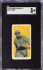 1910 E93 Standard Caramel Cy Young SGC 3