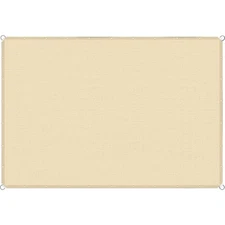 2-6ft Shade Cloth Sun Shade Sail Canopy Awning Cover Patio Garden Pergola Sand