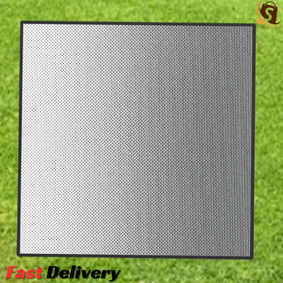 Feuerfeste Grillmatte 40'' unter Feuerstelle Pad Flammhemmend BBQ Outdoor Deck Matte