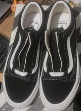 Vans Premium Old Skool LX Black/White Sneakers Low-Top Shoes MENS SZ 5 Brand New