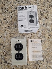 Tripp Lite Isobar Premium 2 Outlet Surge Protector Direct Plug In Metal NOB