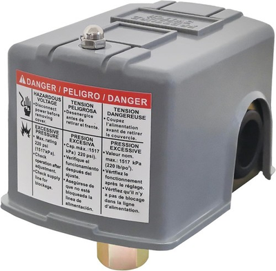 #ad Water Pressure Switch 30 50 PSI Well Pump Pressure Switch Auto Electrical Contro $15.40