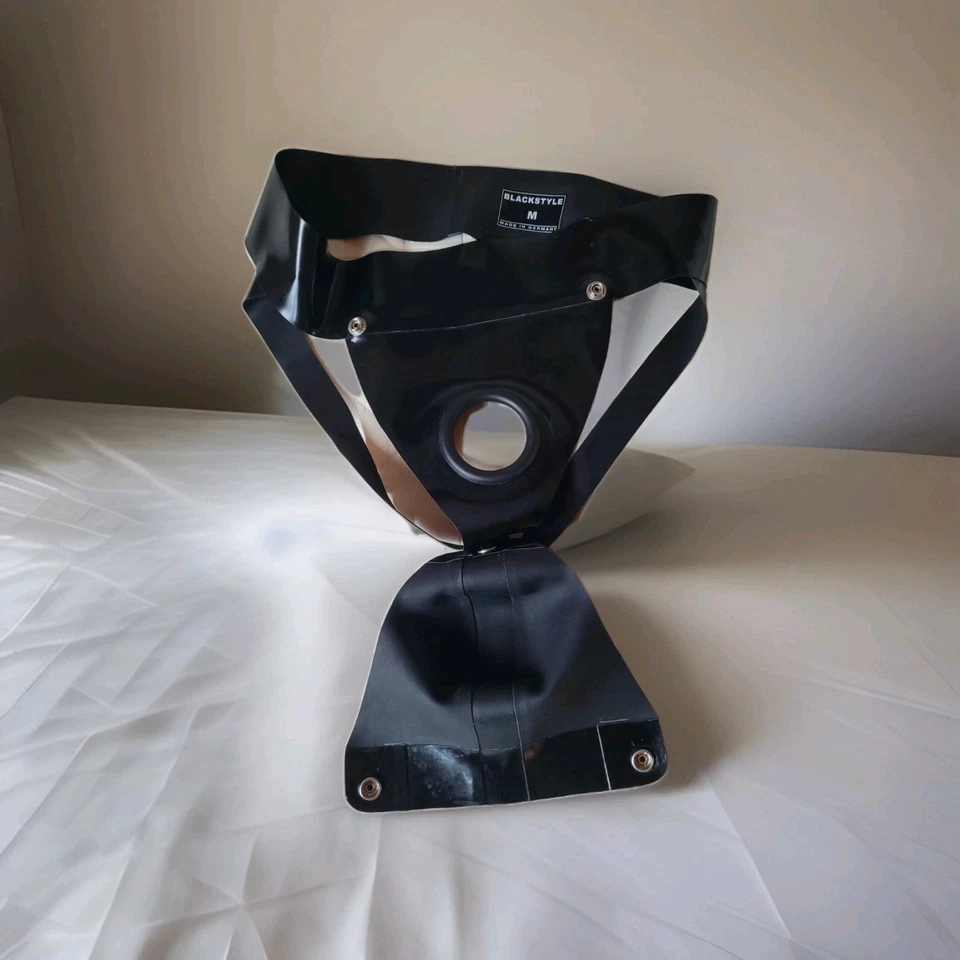 Blackstyle Fist Latex Codpiece Jock Red Pouch Cockring 50 Mm  Sz M  Gay - Bild 2 von 4