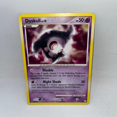 Duskull 80/130 Common Diamond & Pearl Pokemon Moderately Played | eBay