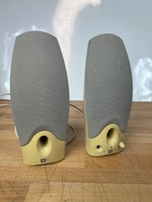 JBL Pro Computer Speakers for Compaq Vintage Desktop Audio Pair Tested Work