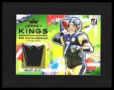2021 Ben Roethlisberger Patch - Panini Donruss Jersey Kings 349 Jk25 Steelers 2021 Ben Roethlisberger Patch - Panini Donruss Jersey Kings 349 Jk25 Steelers