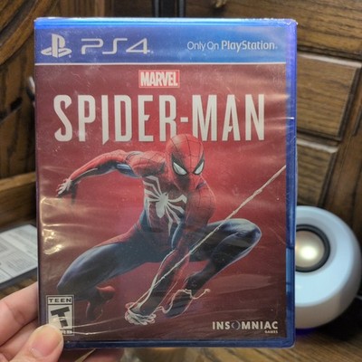 Playstation 4 Marvel's Spider-Man 2018 Original Factory Seal, Never Opened