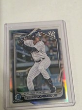 2024 Bowman Draft - Chrome George Lombard Jr. #BDC-118 Refractor (RC) baseball 