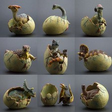 Tyrannosaurus baby dinosaur egg Eggshell separable hatching model figurine toy