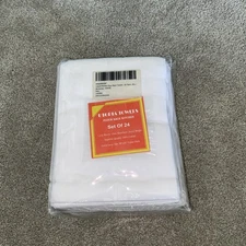 Utopia Kitchen White Flour Sack Towels [24 Pack - 28 x 28 24 Pack, 