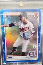 2020 1st Bowman Draft 1st Edition Marco Raya #BD-63 Blue Foil-Twins 87/150 (RC)