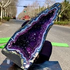 26.26LB Natural Amethyst agate geode quartz cluster crystal specimen Healing