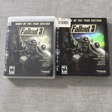 Fallout 3 GOTY Game of the Year Edition (PS3) 1st Print w/ Slipcover