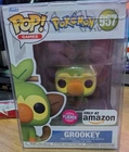 Funko Pop! Vinyl: Pokémon - Grookey (Flocked) - Amazon (Exclusive) In Protector