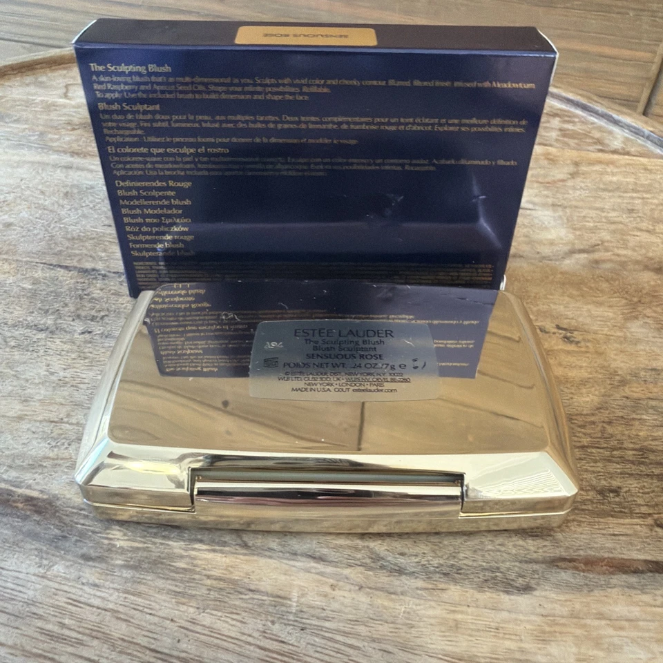 Estee Lauder Pure Color The Sculpting Blush SENSUOUS ROSE .24 oz / 7g - Image 4 of 4