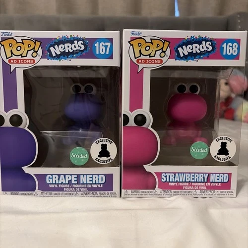 Funko Pop! - Ad Icons - It'Sugar Exc. Scented Grape and Strawberry Nerd Figures