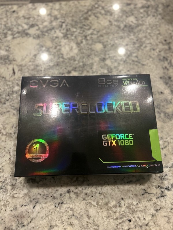 EVGA GeForce GTX 1080 SC GAMING ACX 3.0 8GB GDDR5X VR Ready Graphics GPU Card