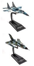 Lot de 2 Avions Militaires 1/100: Avion de Combat MIG 29 SMT Fulcrum Russian