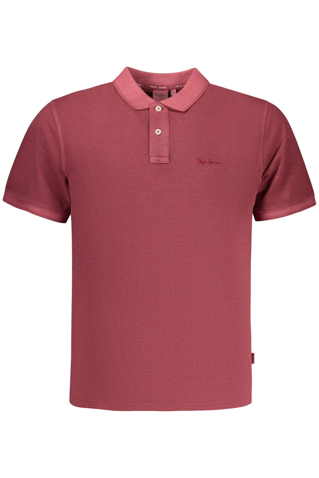 PEPE JEANS POLO MANICHE CORTE UOMO ROSSO TAGLIA = XL