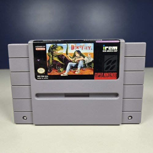 Dino City (Super Nintendo, 1992) Authentic Cartridge Only SNES