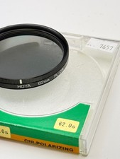 Hoya 62mm Circular Polariser Cased and Boxed #7657