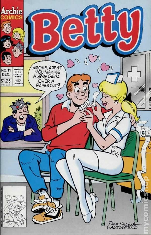 Betty #11 VG/FN 5.0 1993 Stock Image Low Grade