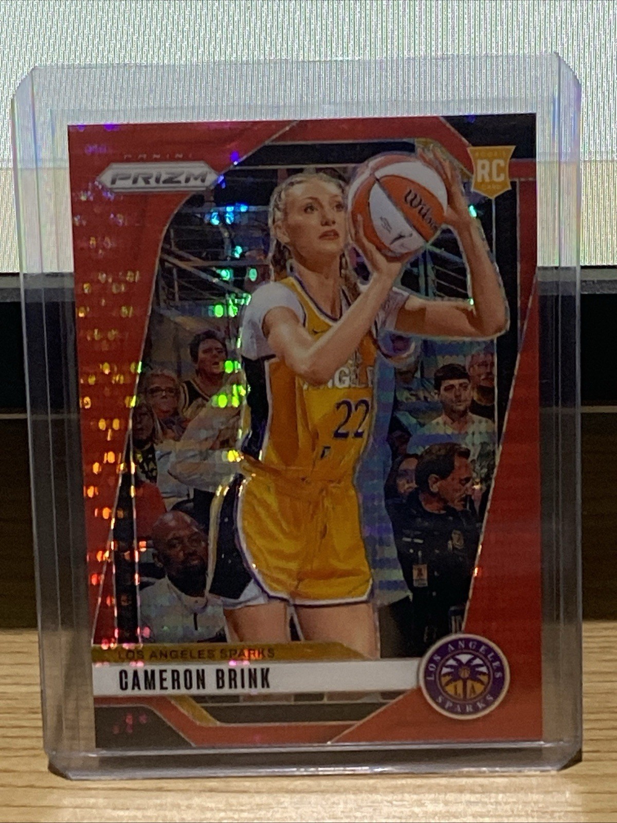 2024 Panini Prizm WNBA - Cameron Brink #127 Red Pulsar Prizm /299 (RC)