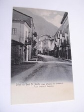 Aosta - Saluti da Pont St. Martin Via Umberto I - non spedita f. p. 