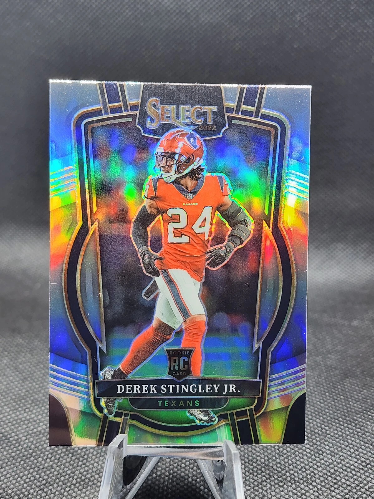 Derek Stingley Jr. [RC] - Club Level Silver Prism - 2022 Panini Select