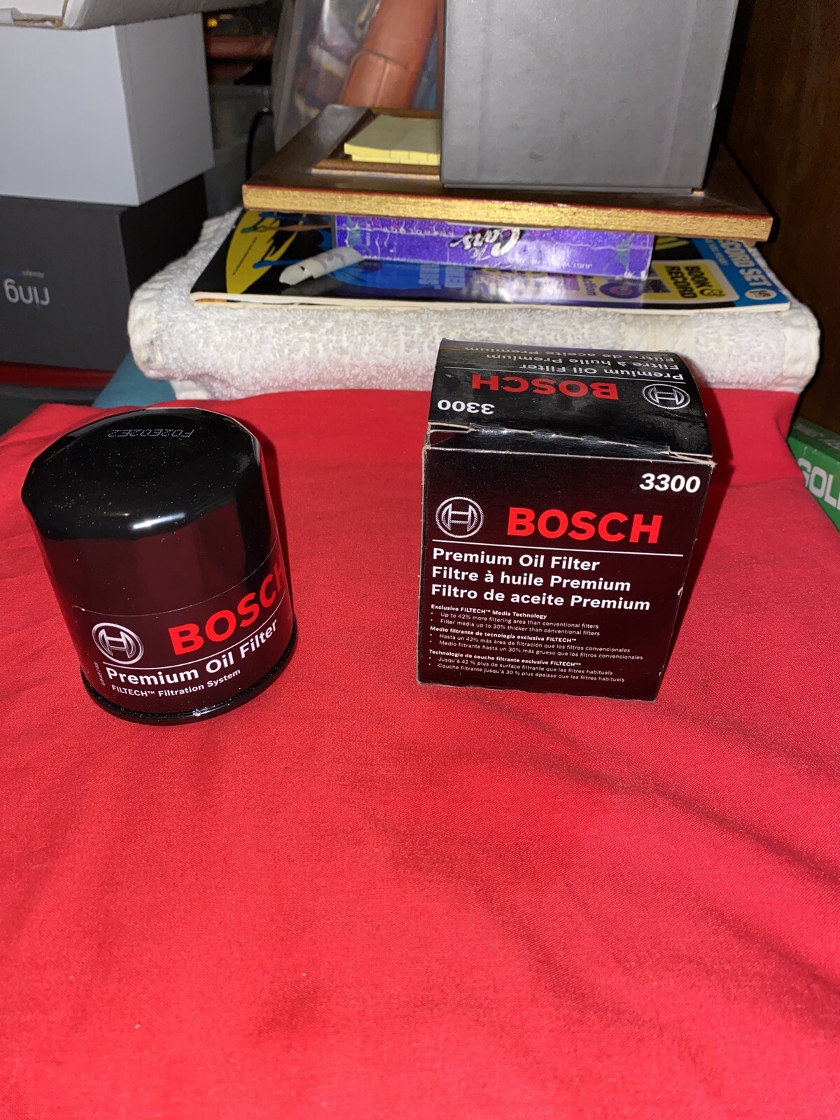 BOSCH 3300 cross reference oil filters