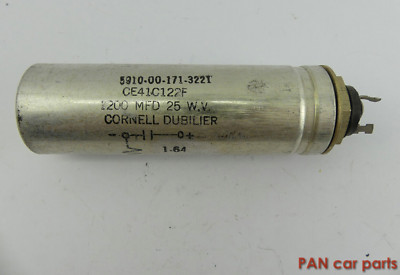 Cornell Duiblier Kondensator CE41C122F, NSN 5910-00-171-3321