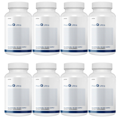 Phen Q Ultra - Weight Loss Management Support, Diet Pills - 8 Bottles