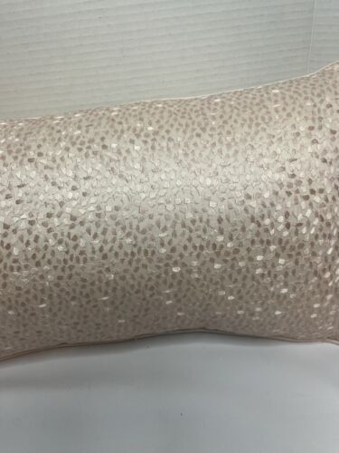 Nicole Miller Atelier Rectangular Accent Pillow.12X20”,100%Tencel, Poly Filled - Picture 2 of 8