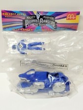 Mighty Morphin Power Rangers The Movie Vintage 1995 McDonald's Toy Blue Ranger