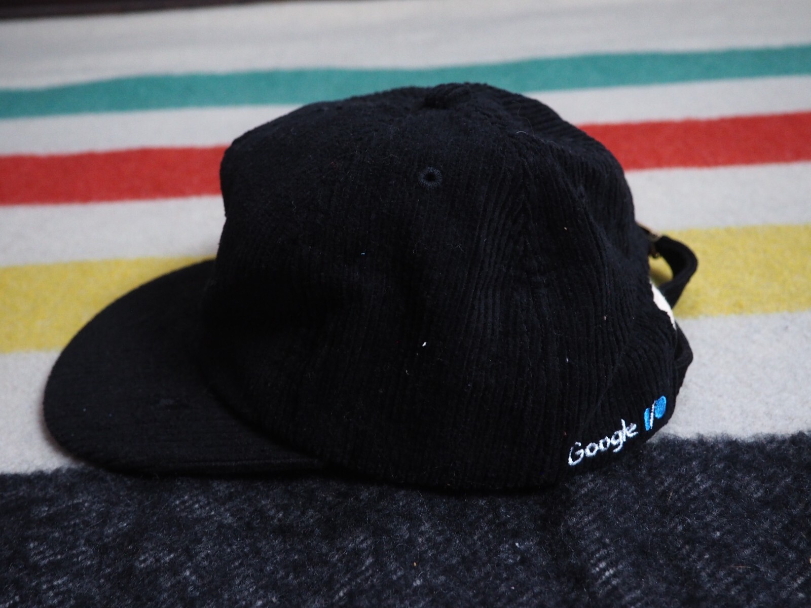 Weld GOOGLE Tech Internet Promo Black Corduroy Lo… - image 3