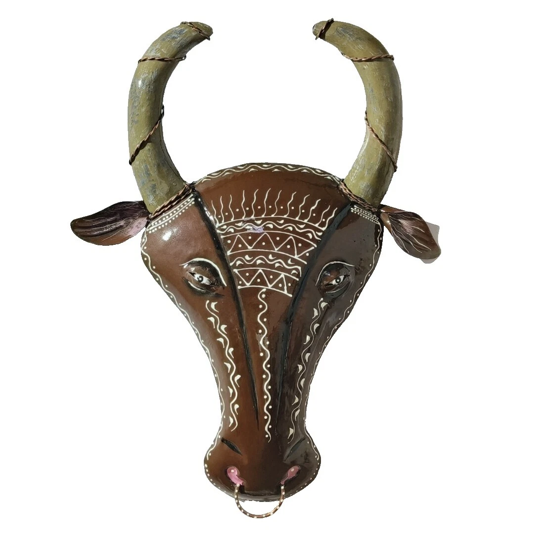 Brown Metal Décor Sculptures & Figurines