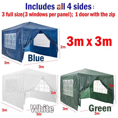 Small Gazebo Marquee Canopy Party Tent 