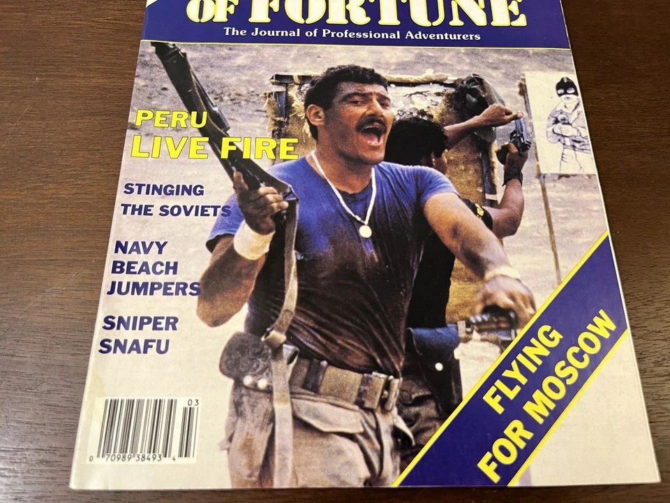 SOLDIER OF FORTUNE MAGAZINE MARCH 1989 PERU LIVE FIRE - Image 4 of 4