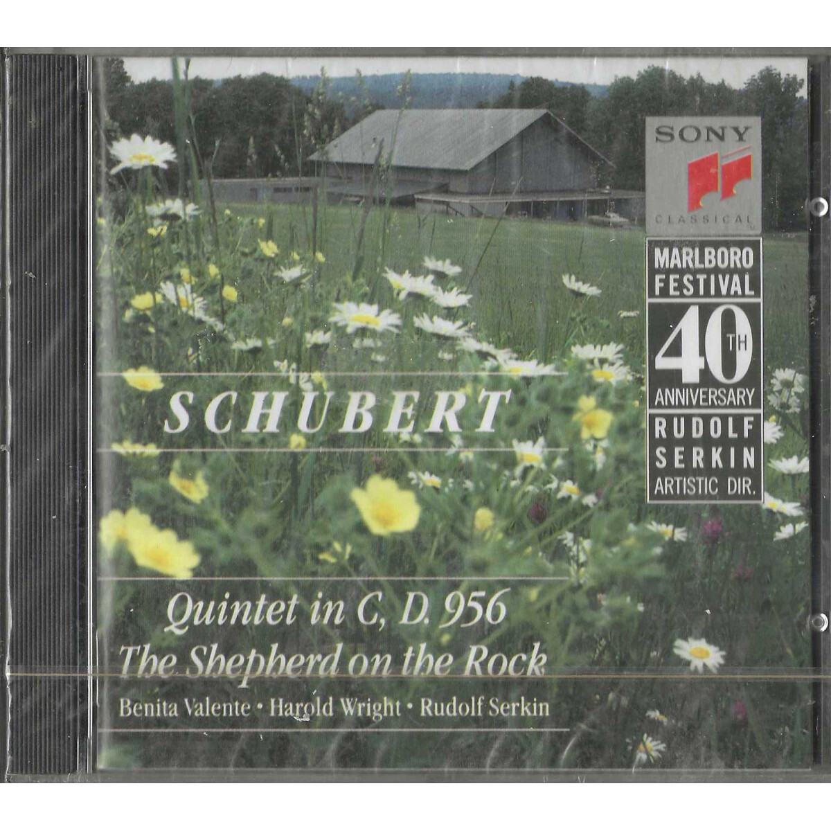 Schubert, Serkin CD Quintet In C, The Shepherd On The Rock / Sealed