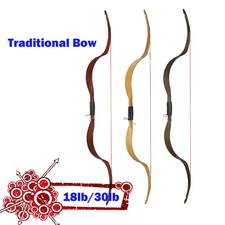Traditional Recurve Bow NIKA Archery ET4 Meng Yuan Crab Bows Shooting Practise
