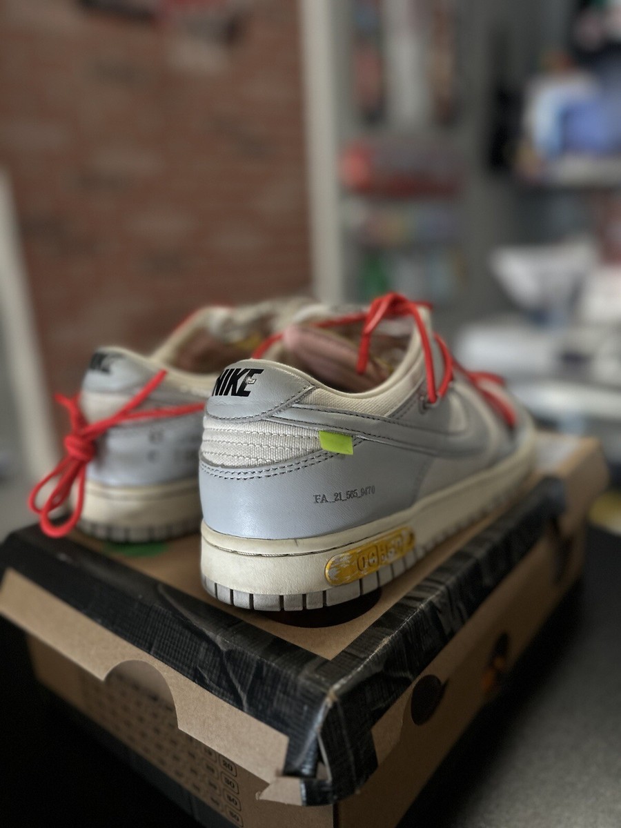 Size 11.5 - Nike Off-White x Dunk Low 06 of 50- DM1602-110 100
