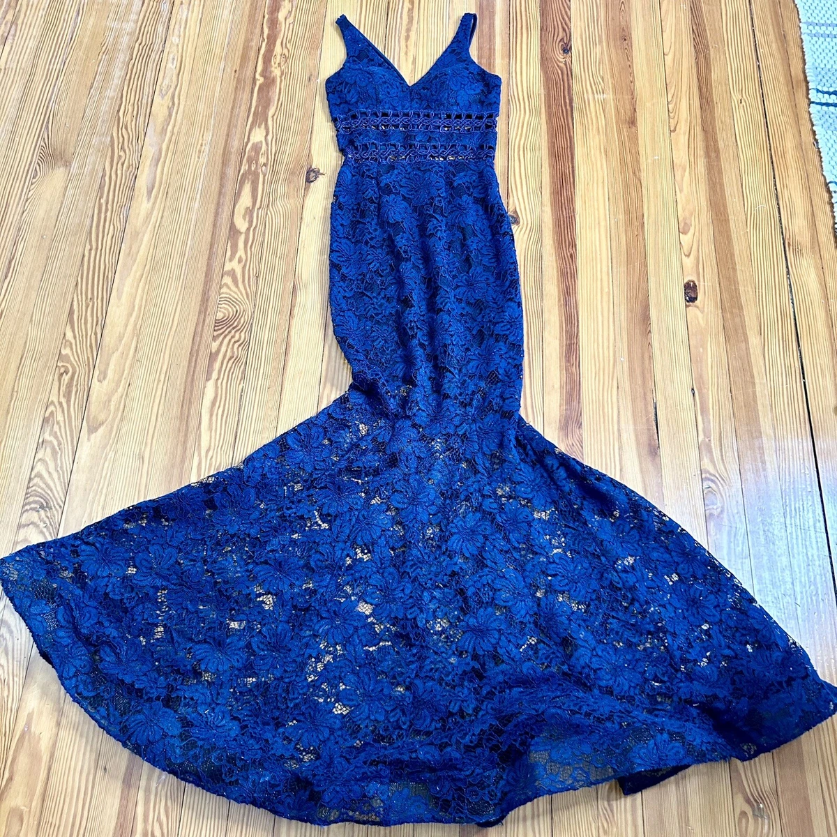 Xscape floral hotsell lace dress