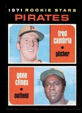 1971 Topps Baseball #27 Rookie Stars Pirates NM *d3